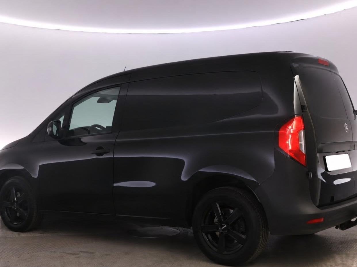 Mercedes-Benz Citan 110 CDI L1 PRO LM VELGEN AUT., Stof, Gebruikt, Zwart, Mercedes-Benz