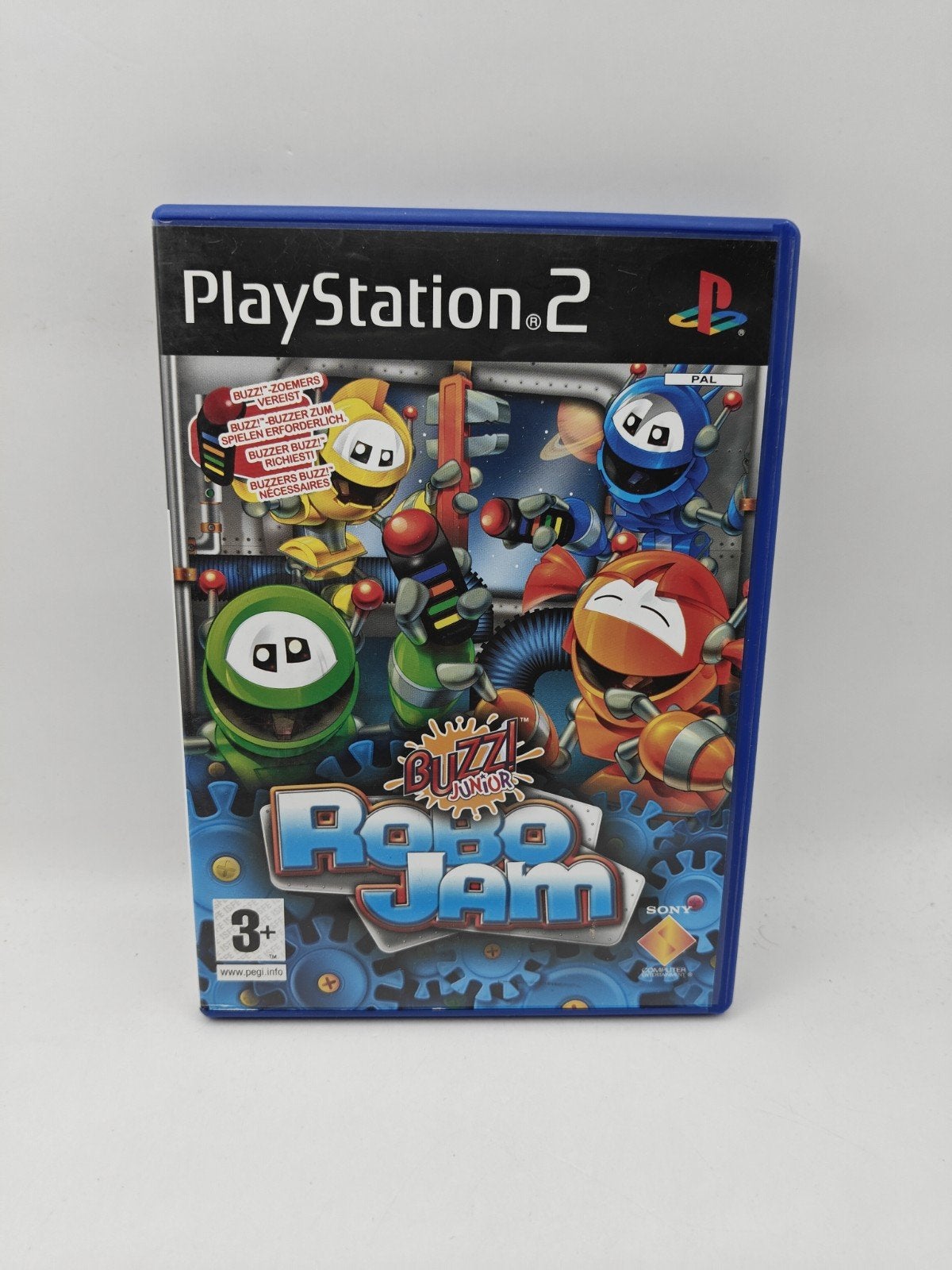 Buzz! Junior: RoboJam - PS2, Support@playstation.com, Eén computer, Zo goed als nieuw, Overige genres