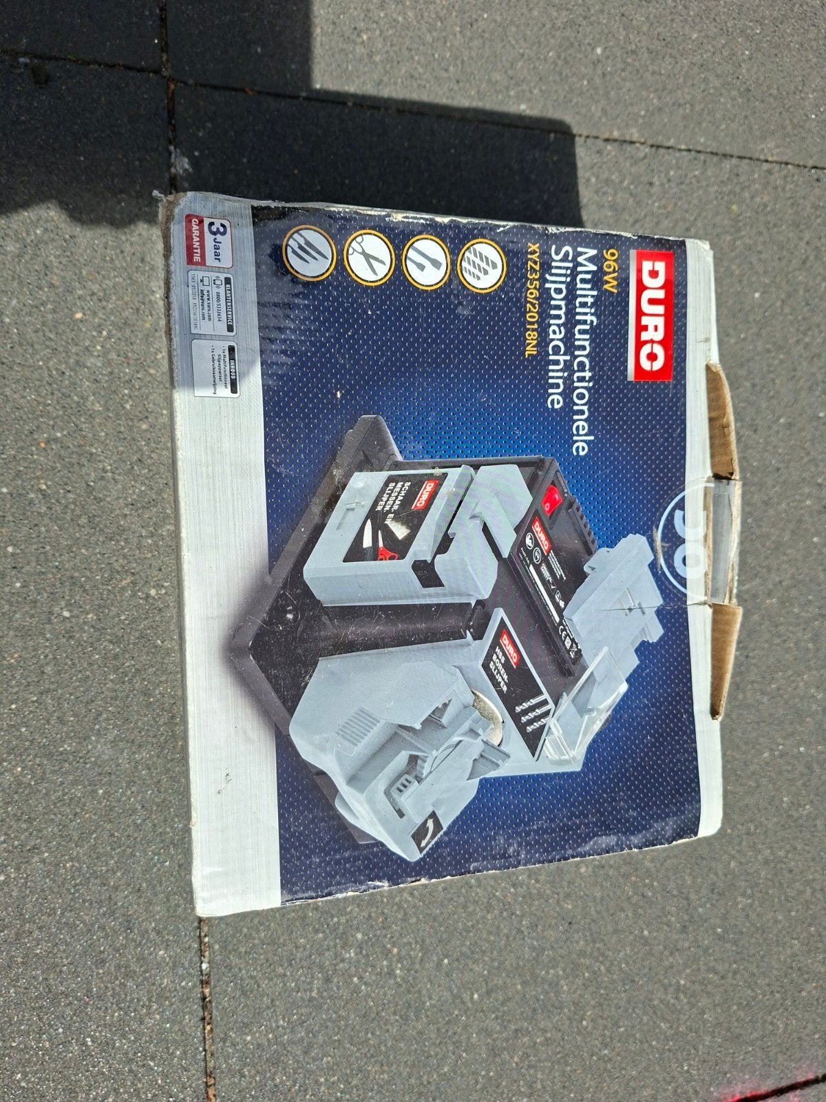 Duro Multifunctionele Slijpmachine 96W, Ophalen