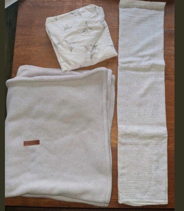 baby's only deken/Hoeslaken/laken, Ophalen of Verzenden, Zo goed als nieuw, Box, Bedje of Wieg