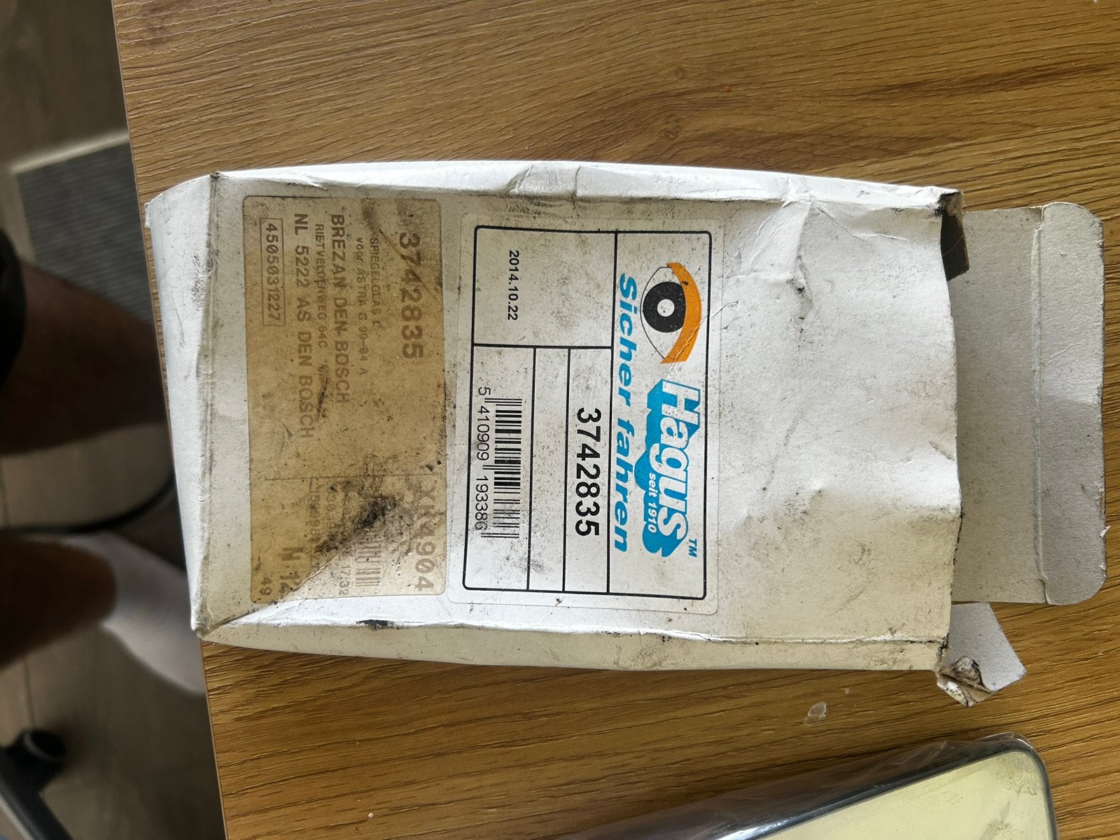 Opel Astra G , Buitenspiegelglas Links - Lagus 3742835, Ophalen, Nieuw, Overige automerken