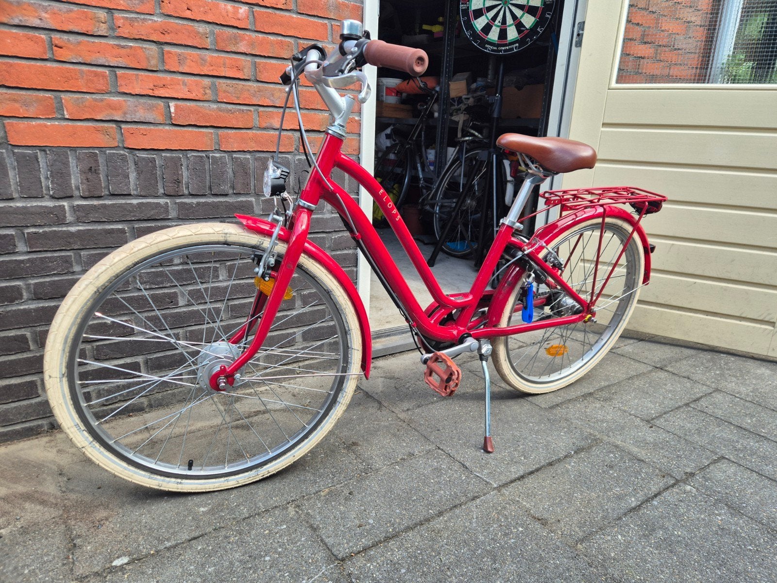 Elops 900 stadsfiets - Zo goed als nieuw, Ophalen of Verzenden, Zo goed als nieuw, Minder dan 16 inch, Overige merken