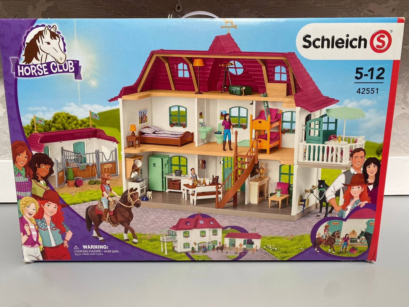 Schleich Horse Club Landhuis 42551, Ophalen of Verzenden, Zo goed als nieuw