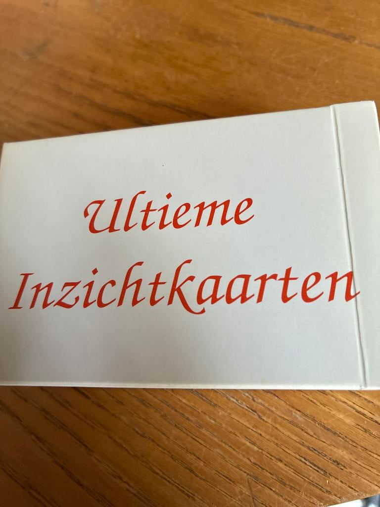 Ultieme Inzichtkaarten - Dick Nijssen, Ophalen of Verzenden, Zo goed als nieuw