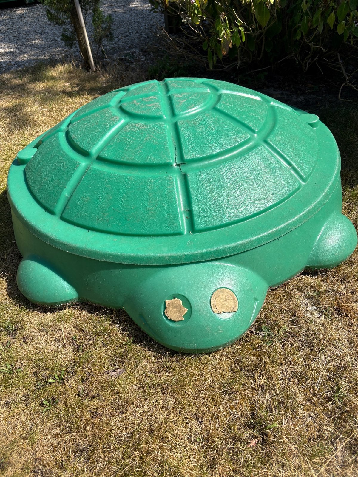 Little Tikes Schildpad Zandbak met deksel, Ophalen, Gebruikt
