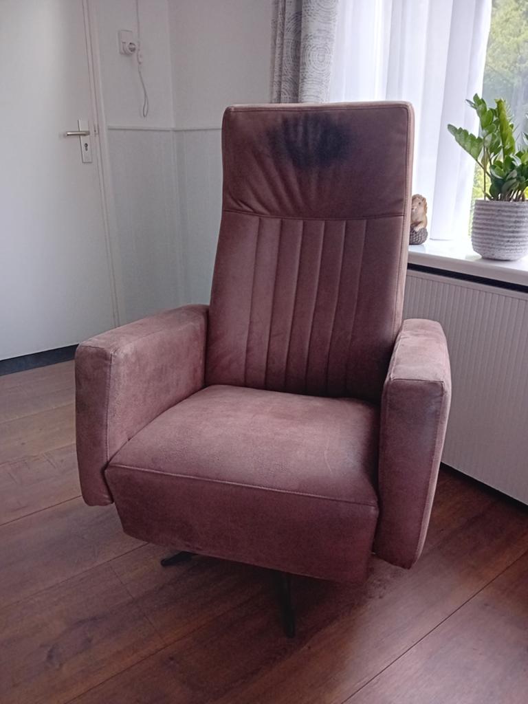 Draaifauteuil, Huis en Inrichting, Fauteuils, Ophalen of Verzenden, Gebruikt, 75 tot 100 cm, 50 tot 75 cm