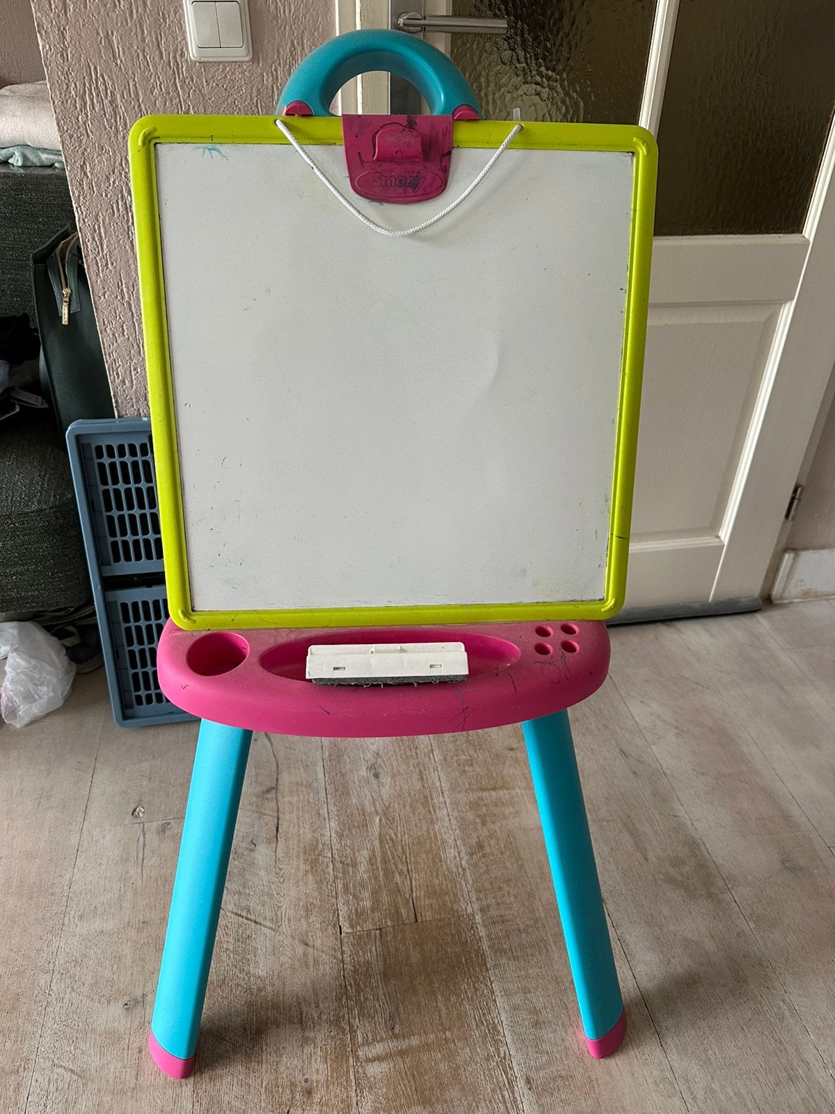 Smoby schoolbord, Ophalen, Gebruikt