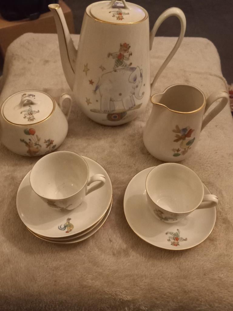 Antiek kinder theeservies Moritz Zdekauer (jaren '70), Ophalen of Verzenden