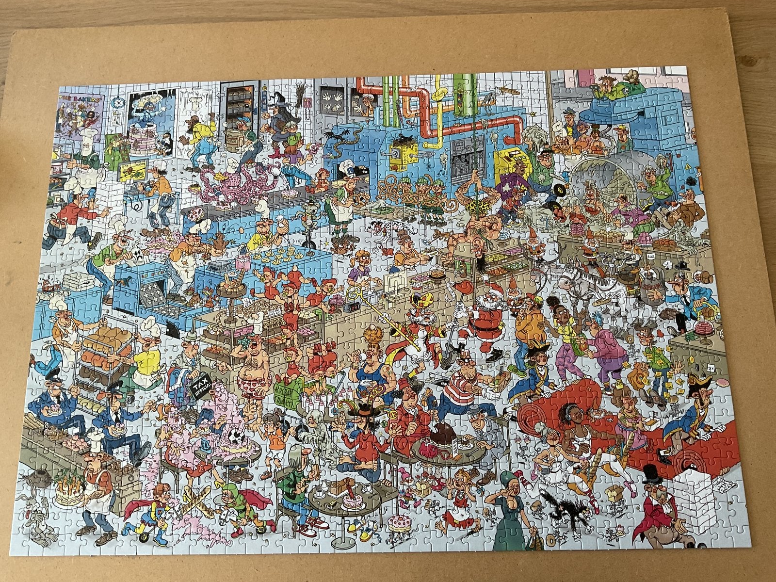 Legpuzzel Jan van Haasteren 1000 stukjes, Ophalen of Verzenden, 500 t/m 1500 stukjes, Zo goed als nieuw