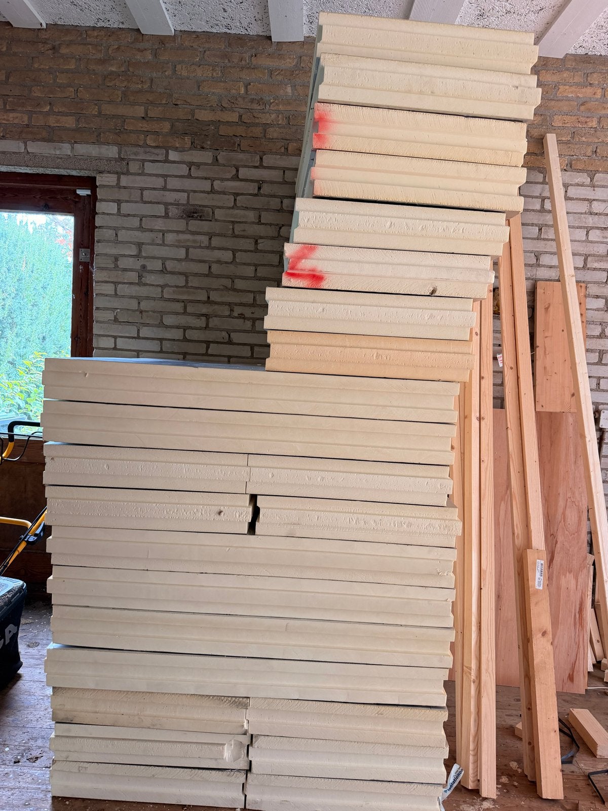 12cm PIR isolatieplaten 31 stuks, Ophalen, Gebruikt, 12 cm of meer, Hardschuim (Pir)