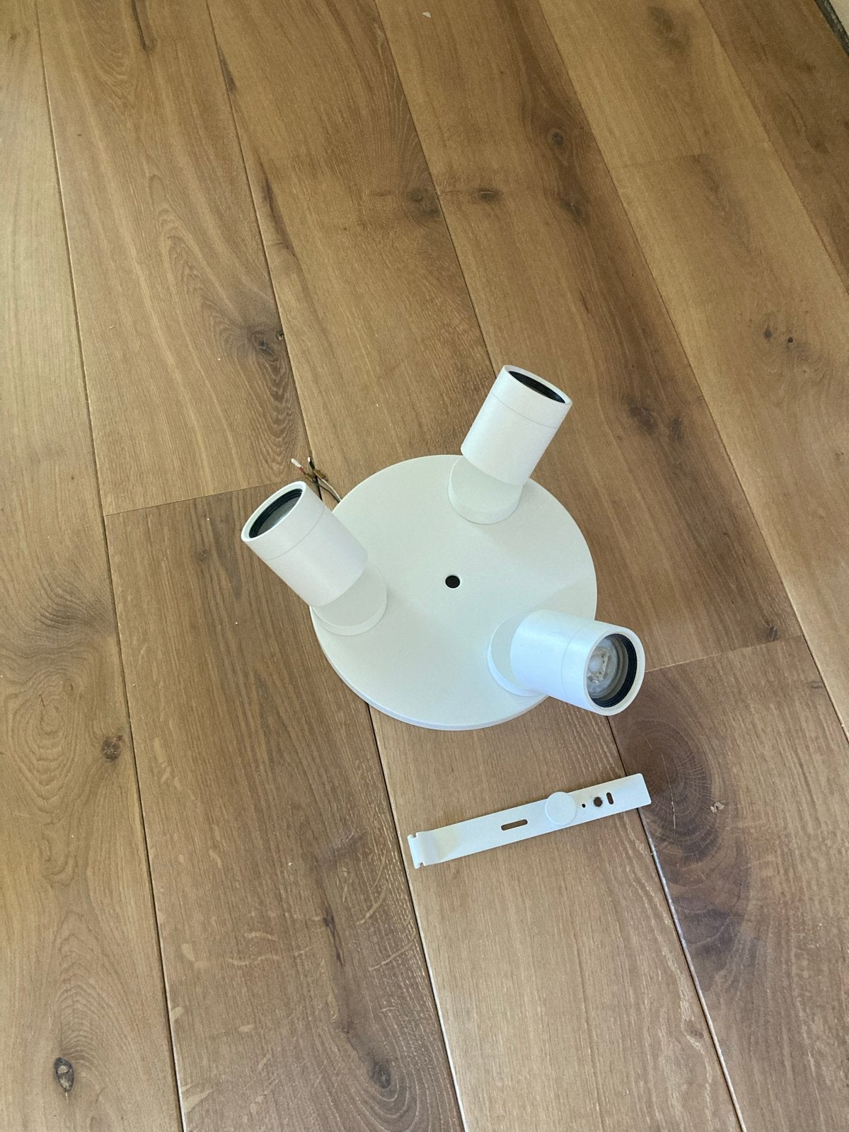 Ikea Nymåne spots - Overcompleet wegens verhuizing, Ophalen, Gebruikt, Metaal of Aluminium, Led