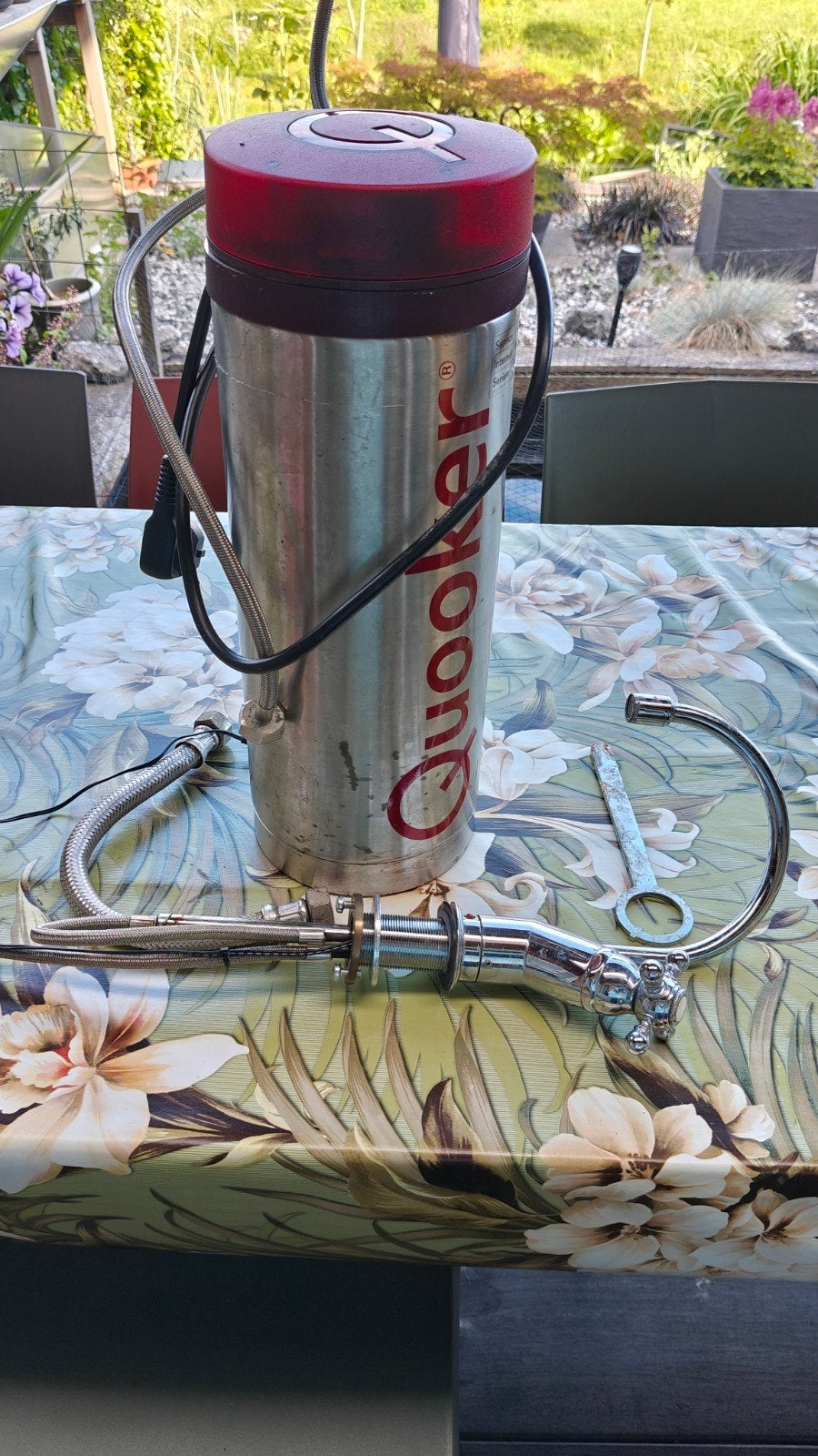 Gratis Quooker voor onderdelen of een handige Harry., Doe-het-zelf en Verbouw, Geisers en Boilers, Minder dan 20 liter, Ophalen