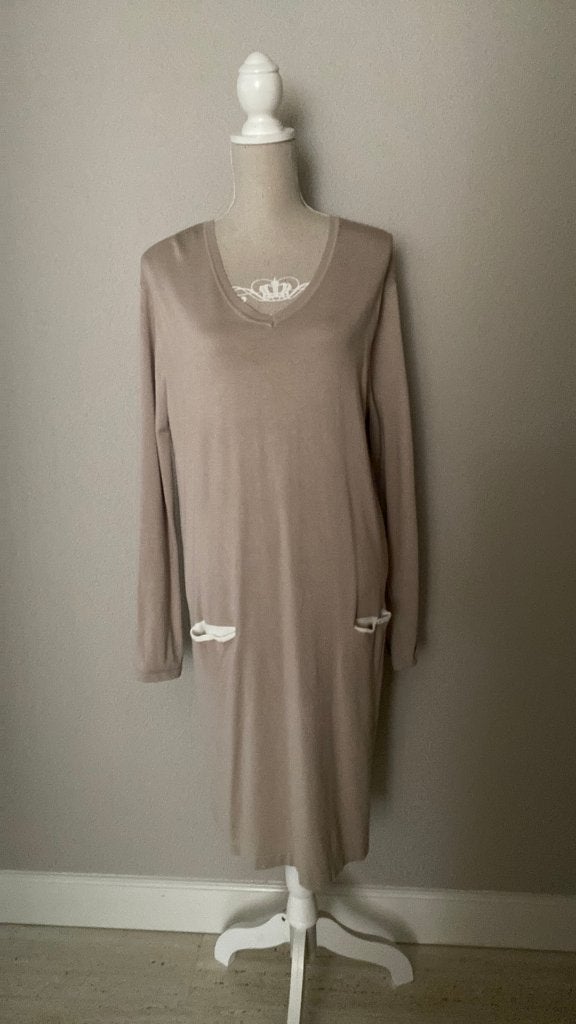 Jurk Beige Maat 42 Merk REBELZ, Kleding | Dames, Beige, Maat 42/44 (L), Ophalen of Verzenden, Zo goed als nieuw