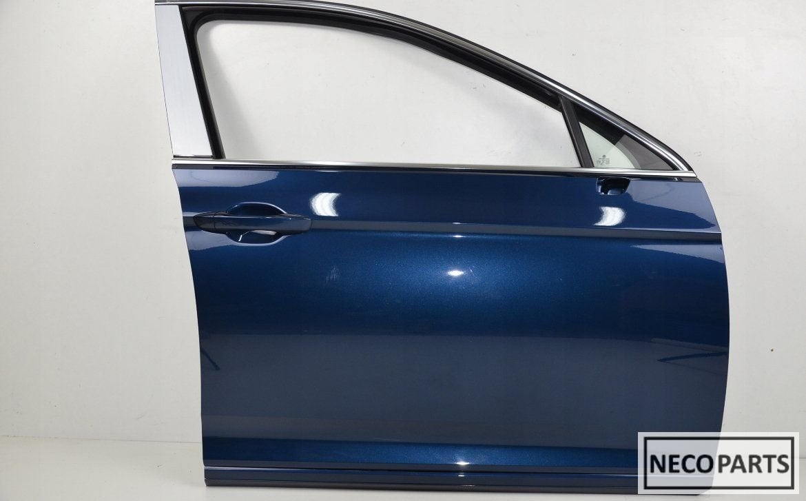 VW PASSAT B8 RECHTER VOORDEUREN RECHTS VOOR LI7F LEVERBAAR!!, Gebruikt, -, Volkswagen, -