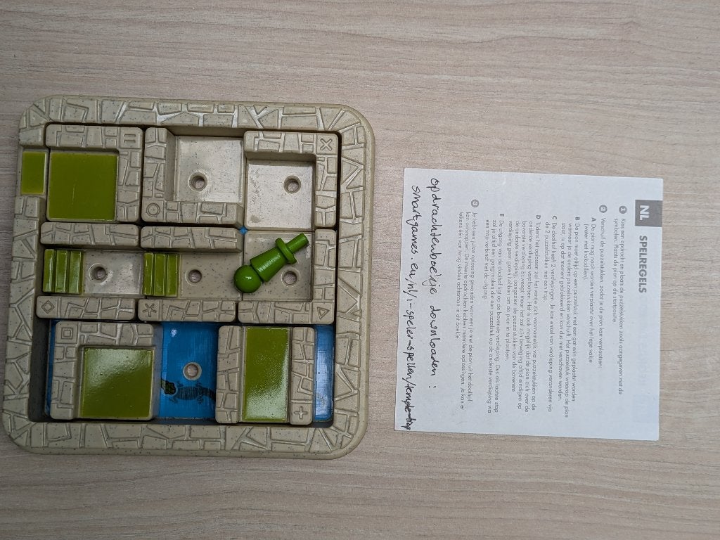SmartGames Temple Traps, Ophalen of Verzenden, Minder dan 500 stukjes, Zo goed als nieuw, Overige typen