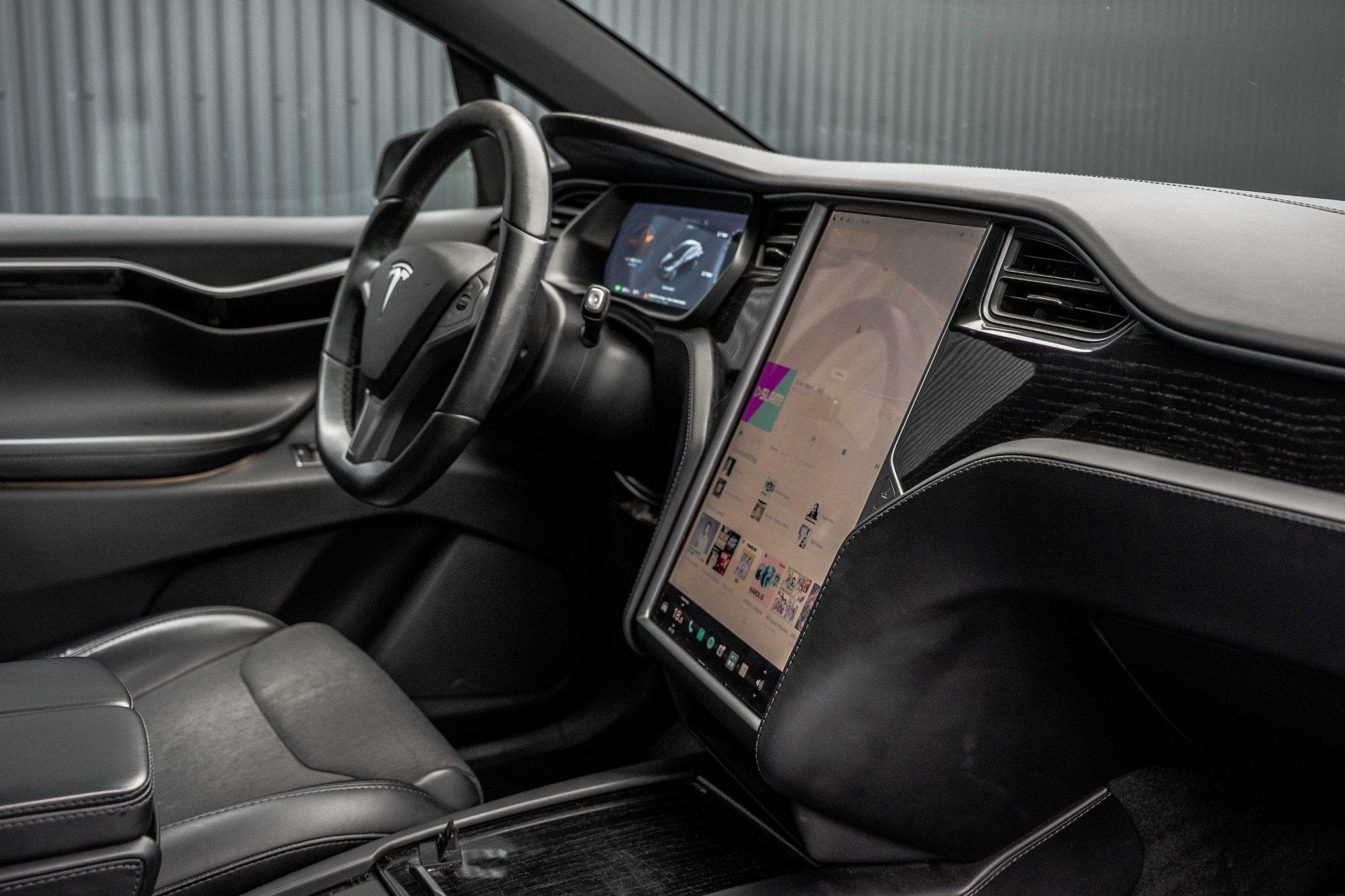 Tesla Model X 75D AWD | 328 PK | Camera | Falcon Wing-deuren, Auto's, Automaat, Model X, Gebruikt, Zwart