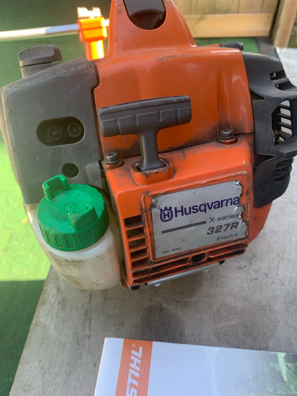 Husqvarna 327R X-series bosmaaier - Gebruikt, Tuin en Terras, Ophalen, Gebruikt, 30 tot 50 cm, Benzine