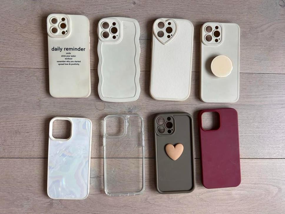 8 iPhone 13 Pro Max hoesjes - per stuk €3 - Diverse stijlen, Kunststof, Overige merken, Hoesje of Tasje, Ophalen of Verzenden