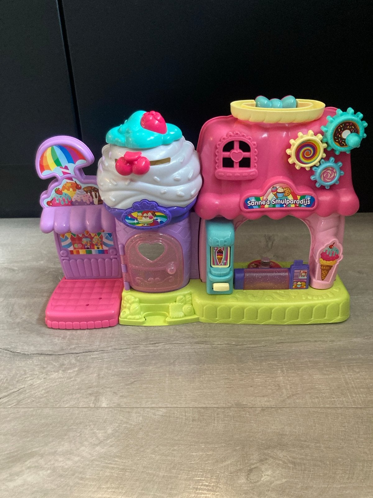 VTech Vrolijke Vriendjes IJssalon - Sanna's Smulparadijs, Ophalen, Zo goed als nieuw, 2 tot 4 jaar