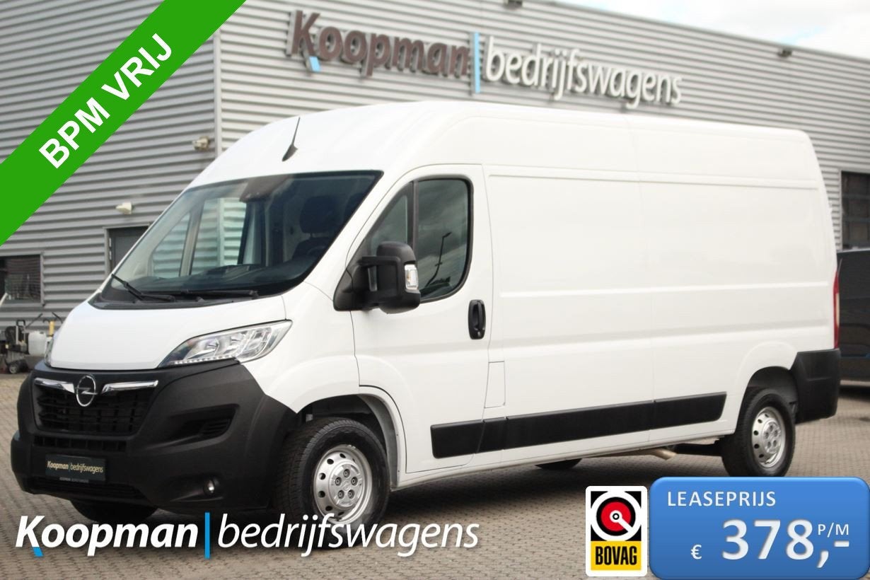 Opel Movano 2.2D 140pk L3H2 Edition | Camera | Cruise | Airc, Voorwielaandrijving, Start-stop-systeem, Gebruikt, Euro 6