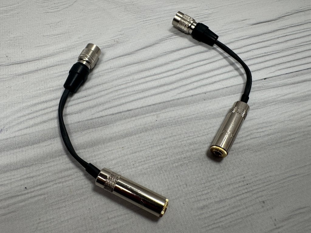 Dan Clark Audio (DCA) naar 3.5mm Male Adapter, Ophalen, Zo goed als nieuw, Minder dan 2 meter, Overige kabels