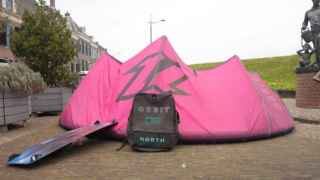 [Kitesurf set] North Orbit 9m2 + North orbit 11m2 + BAR, Ophalen, Gebruikt, Kitesurf-set, 9 m²