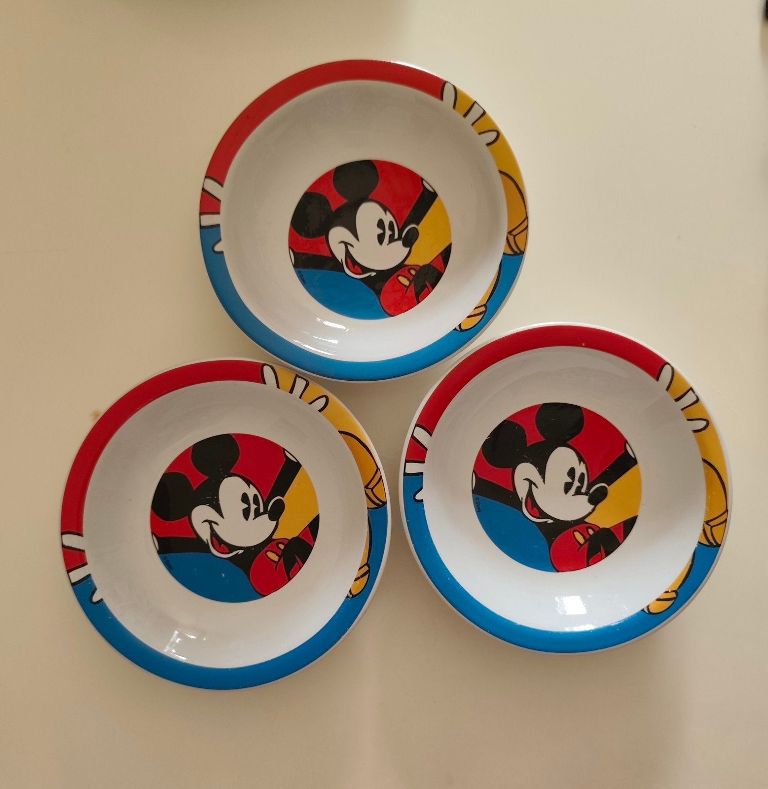 Mickey Mouse schaaltje 3 stuks, Ophalen