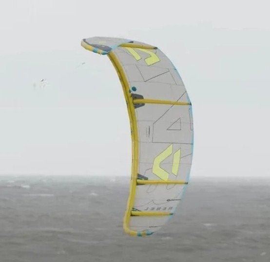 Duotone Rebel D/LAB 9 meter compl, Watersport en Boten, Geen board, Ophalen of Verzenden, Zo goed als nieuw