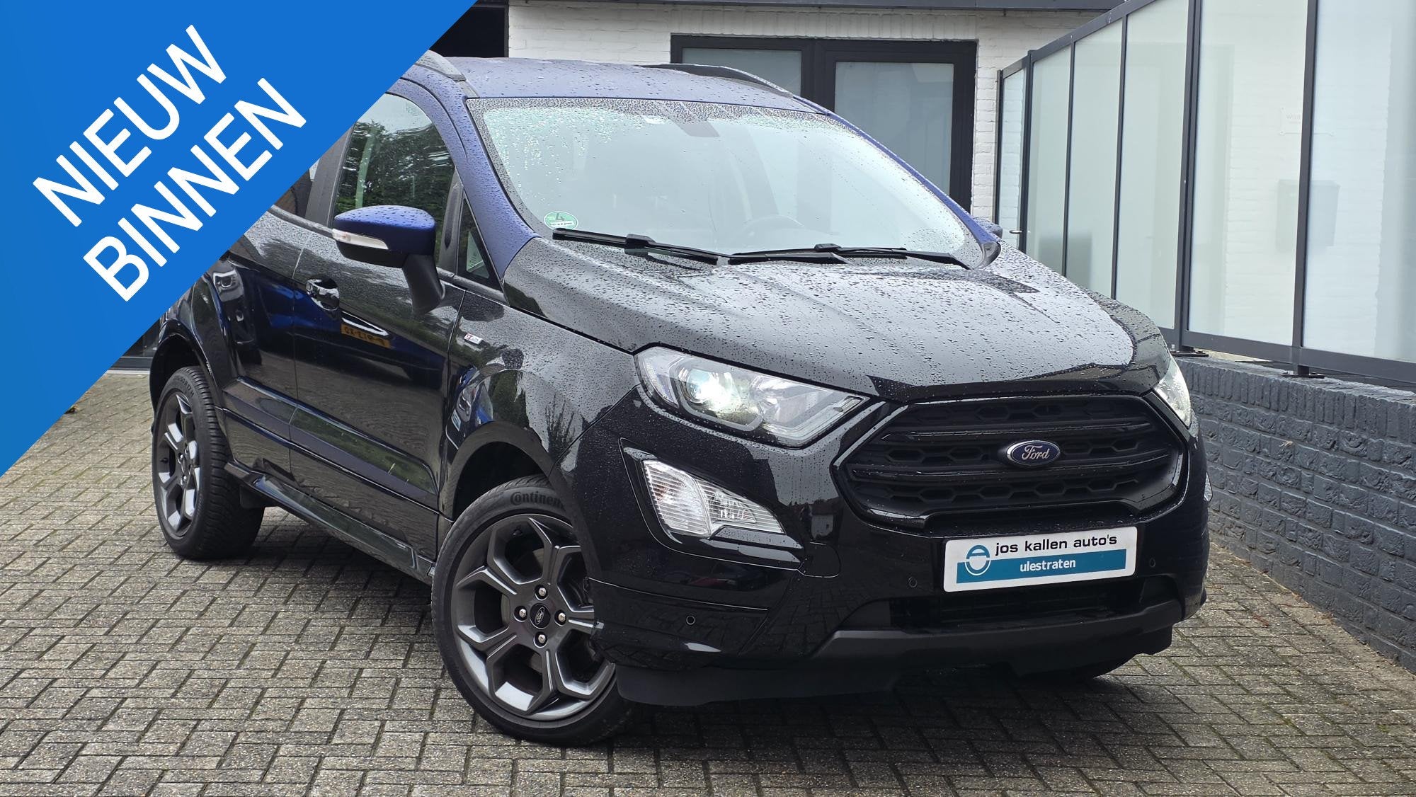 Ford EcoSport 1.0 EcoBoost 125pk ST-Line Automatik Navi, Xen, Auto's, Ecosport, Cruise Control, Bedrijf, 3 cilinders