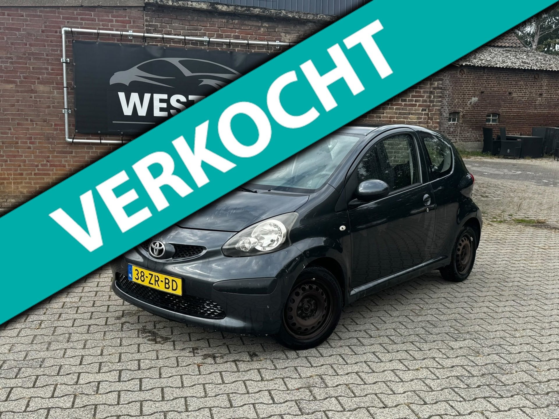 Toyota Aygo 1.0-12V -Airco/Nieuwe APK/NAP, Auto's, Voorwielaandrijving, Gebruikt, 4 stoelen, 68 pk