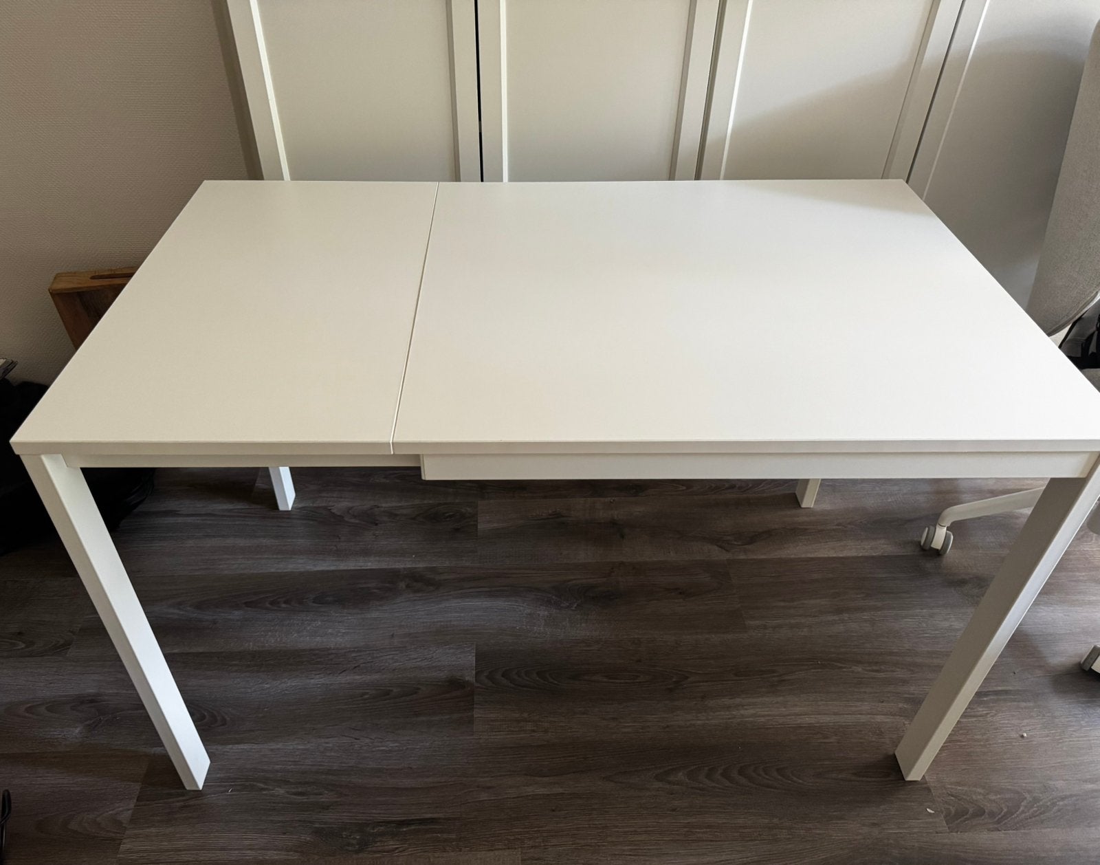 Uitschuifbare eettafel VANGSTA ikea, Ophalen, 100 tot 150 cm, 50 tot 100 cm, Zo goed als nieuw