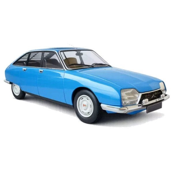 Citroen GS X2 1976 Hunaudieres Blauw Modelauto 1/18 Norev, Auto, Norev, Ophalen of Verzenden, Norev