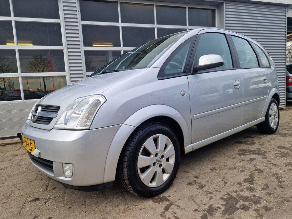 Opel Meriva 1.6-16V Cosmo A.P.K. MAART 2027 !, Auto's, Opel, Gebruikt, Zwart, 4 cilinders, Origineel Nederlands