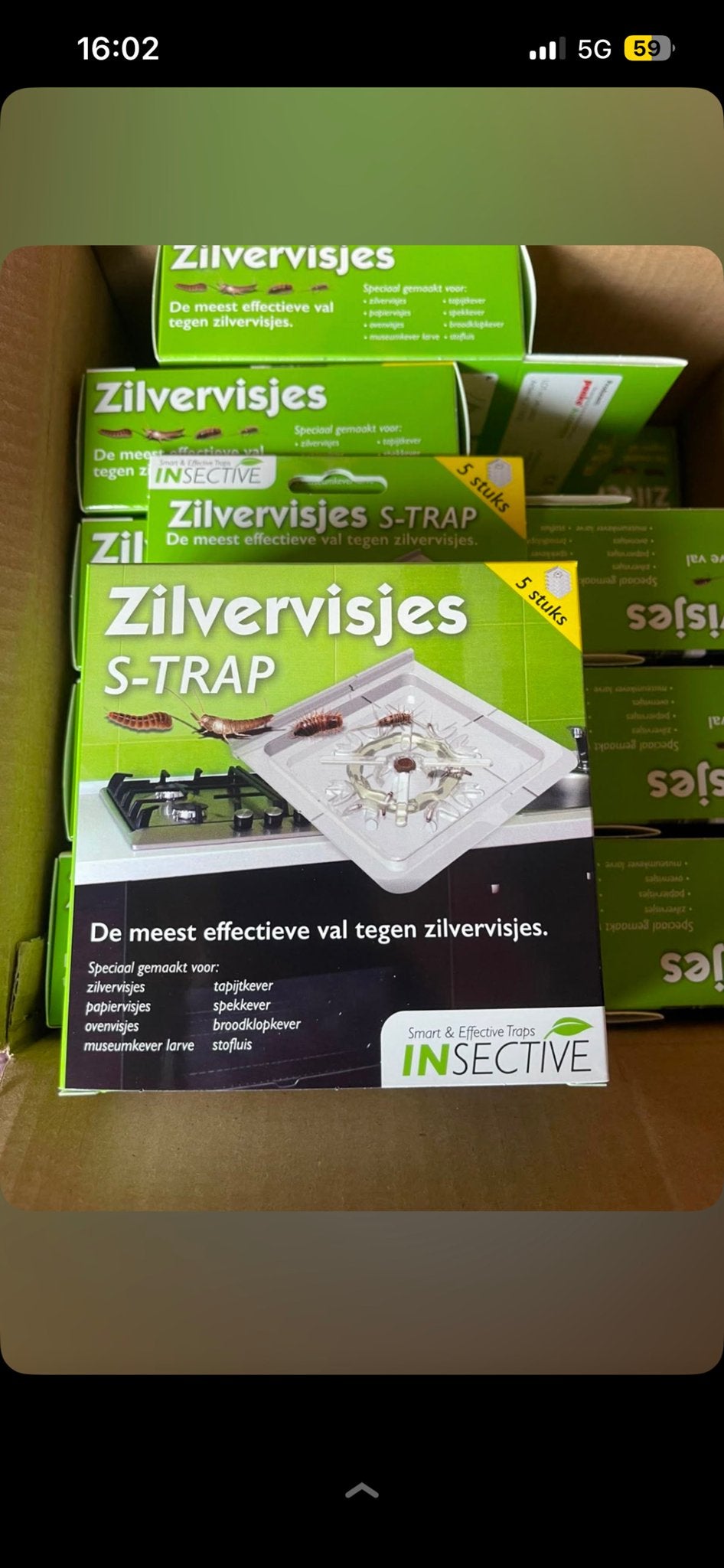 INSECTIVE Combi-Deal: Gifvrije Vallen Zilvervisjes & Kakkerl, Ophalen of Verzenden, Nieuw