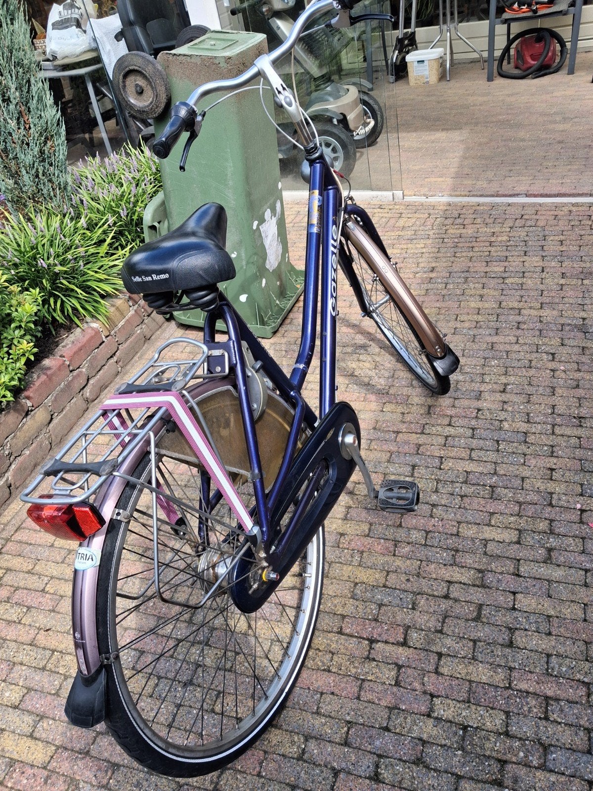 gazelle damesfiets, Ophalen, 53 tot 56 cm, Versnellingen, Zo goed als nieuw