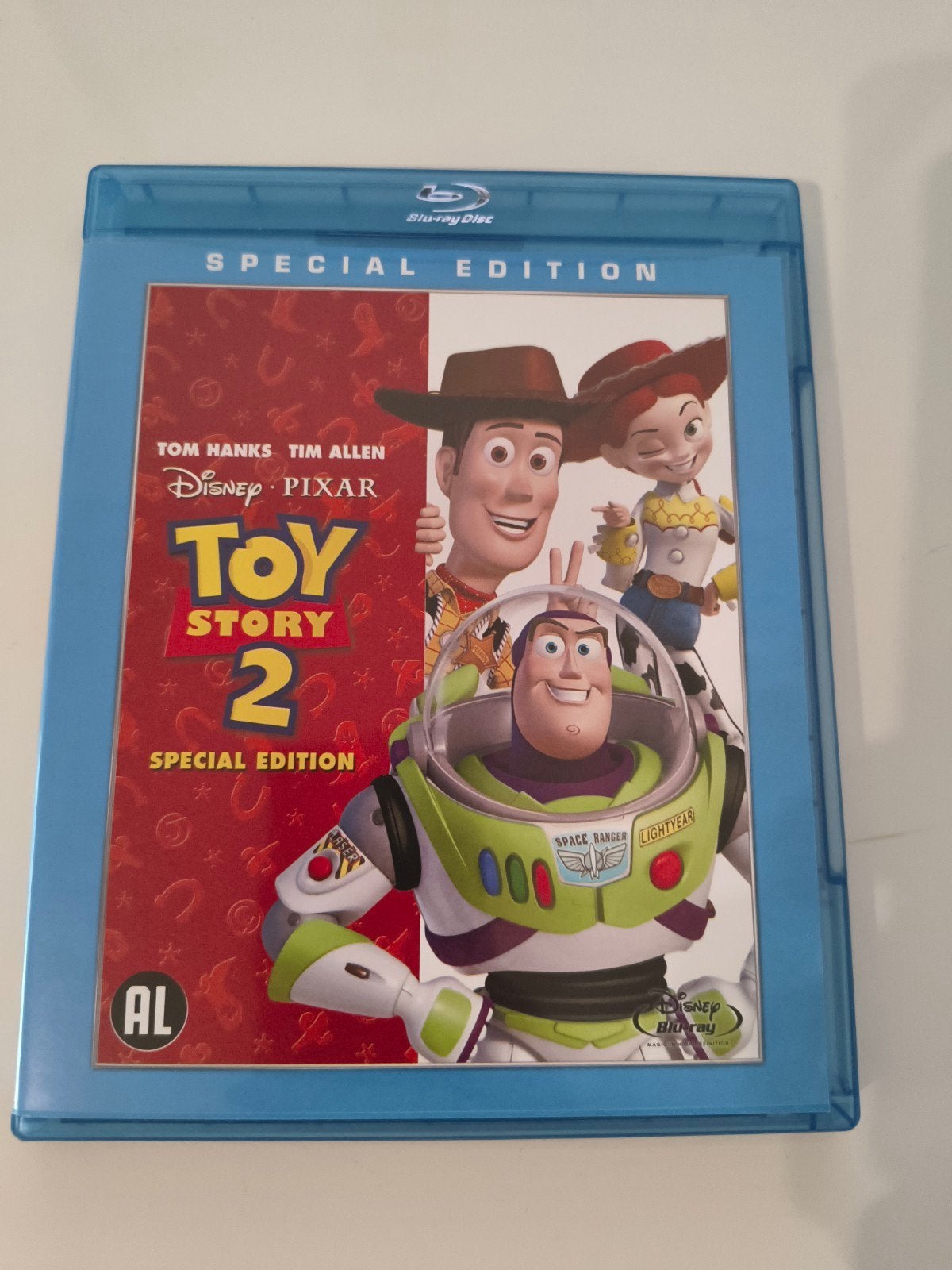 Toy Story 2 op Blu Ray, Ophalen of Verzenden, Zo goed als nieuw, Tekenfilms en Animatie