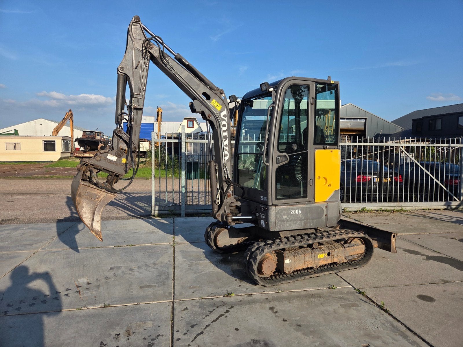 volvo minigraver ECR25D 2018, Ophalen of Verzenden, Graafmachine