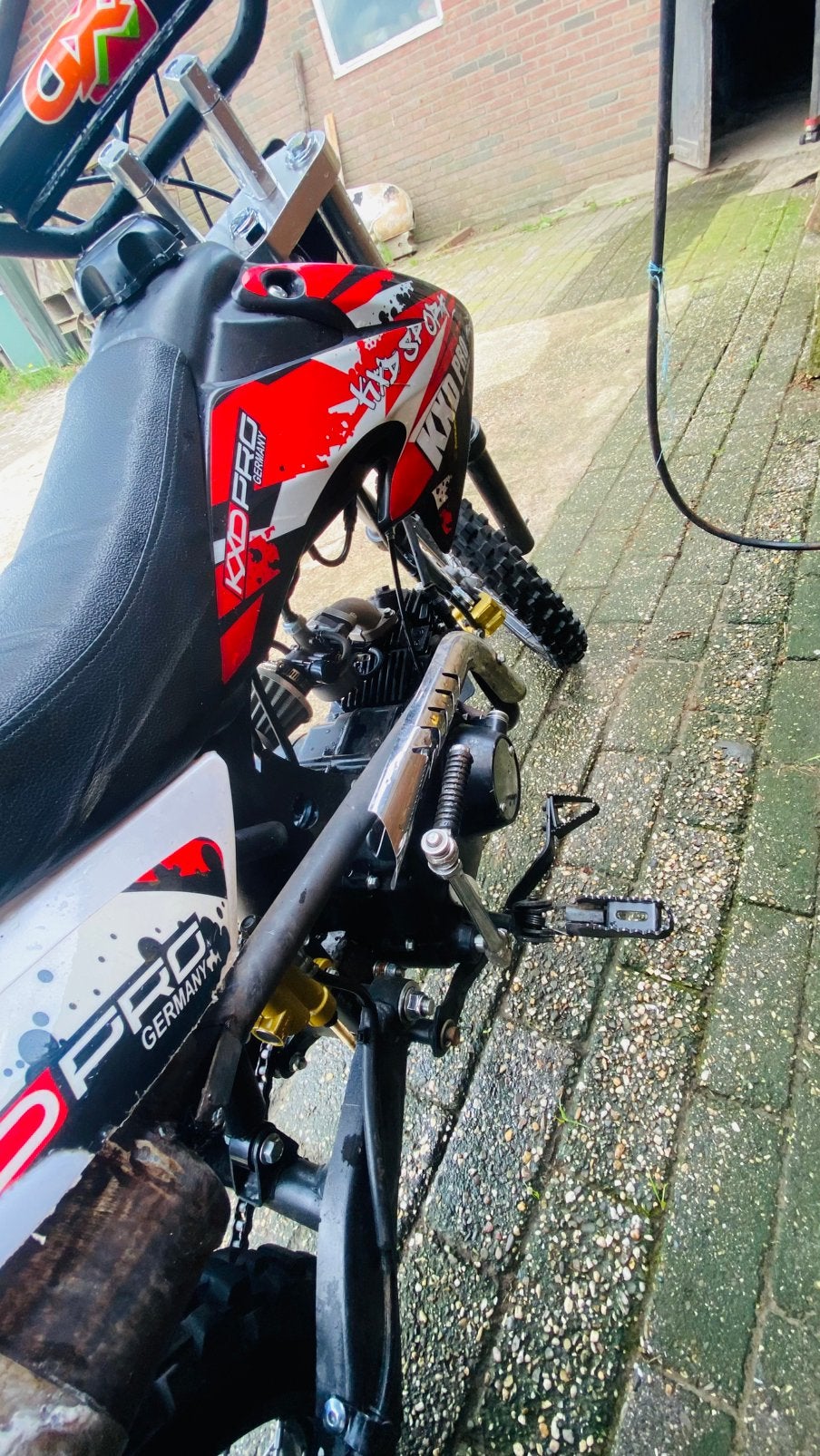 KXD pro pitbike 125cc 4 takt, Gebruikt, 125 cc, 4 versnellingen, Ophalen