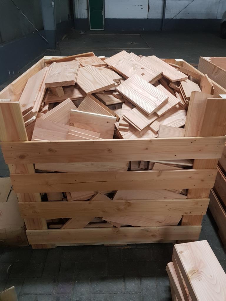 Krat Douglas haardhout, Tuin en Terras, Haardhout, Minder dan 3 m³, Ophalen of Verzenden