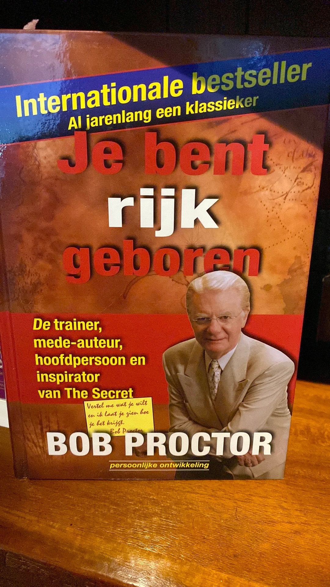 Bob Proctor - Je bent rijk geboren, Ophalen, Bob Proctor, Zo goed als nieuw, Nederland