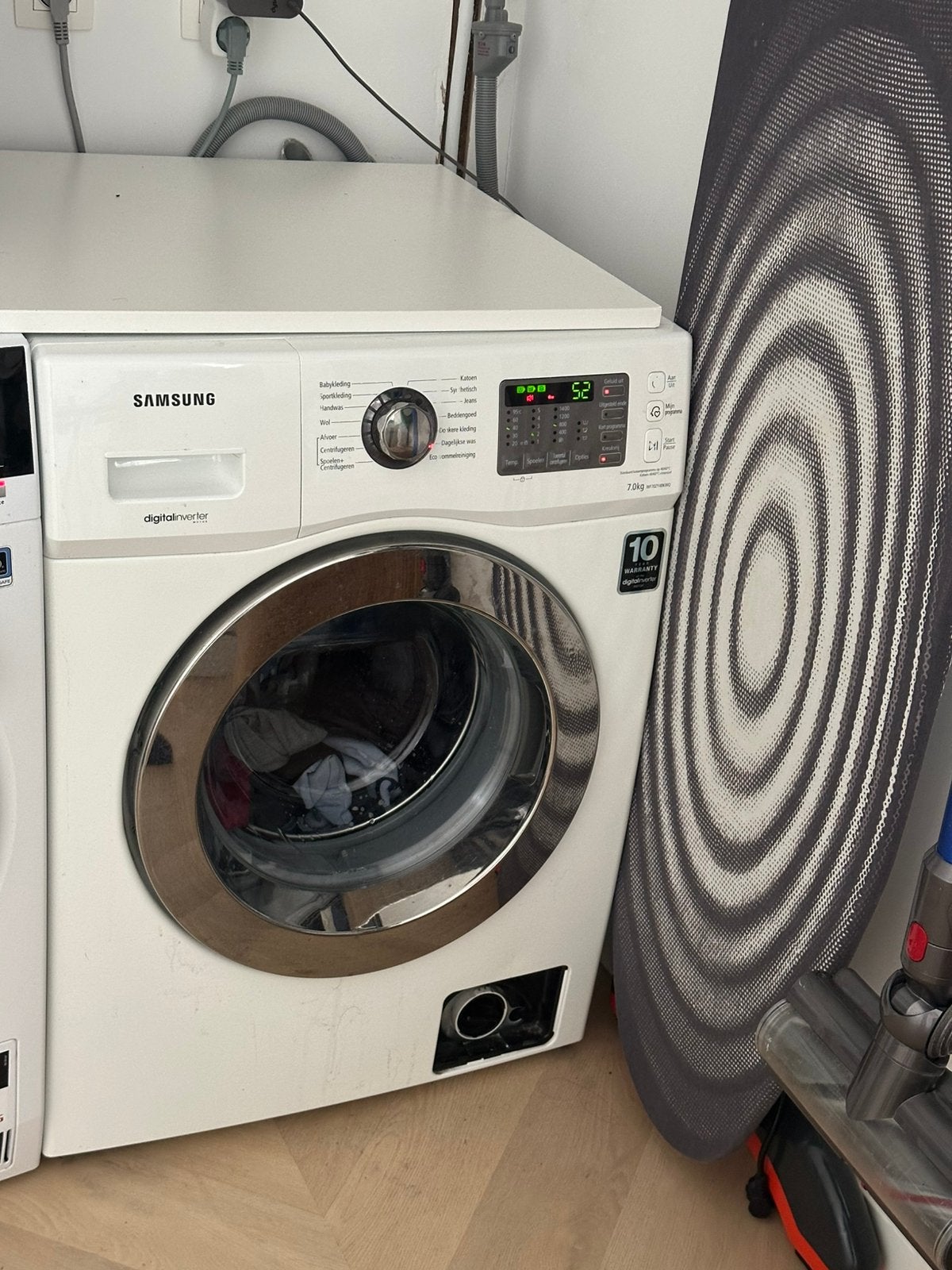 Samsung wasmachine, Witgoed en Apparatuur, Verzenden, Zo goed als nieuw, 85 tot 90 cm, 1200 tot 1600 toeren