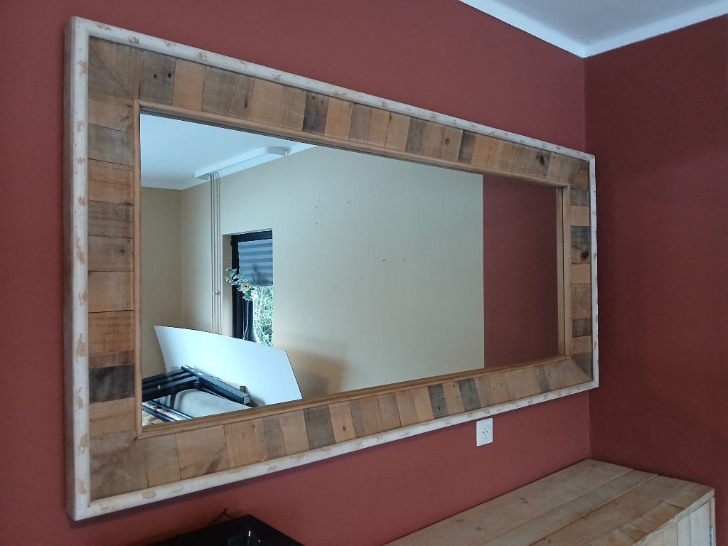 Wandspiegel 195x95 cm, Huis en Inrichting, Ophalen, 125 cm of meer, Zo goed als nieuw, Minder dan 100 cm