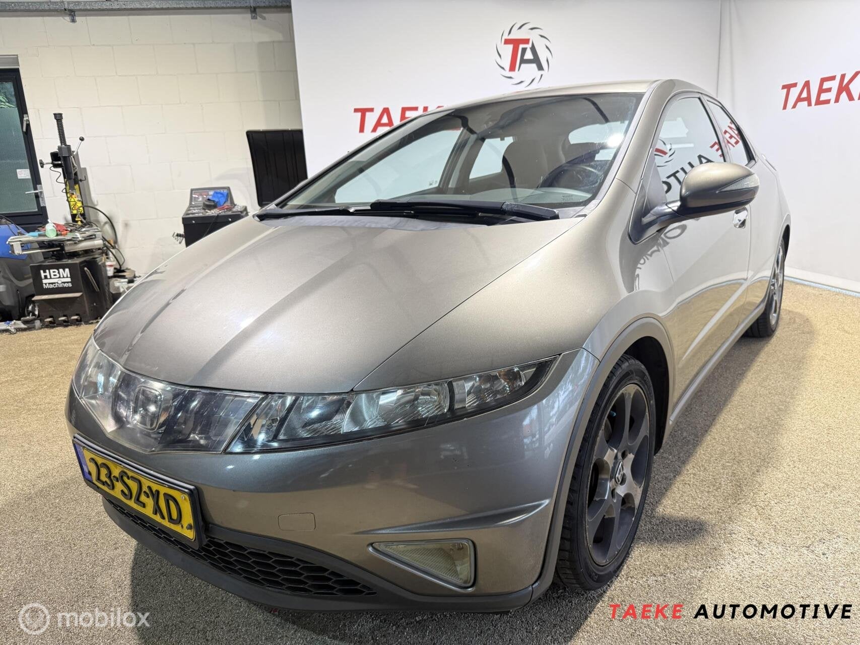 Honda Civic 1.8 Sport AUT/AIRCO/CRUIS/PSENSOR/APK/NAP/1EIG, Gebruikt, 4 cilinders, 1165 kg, Bedrijf
