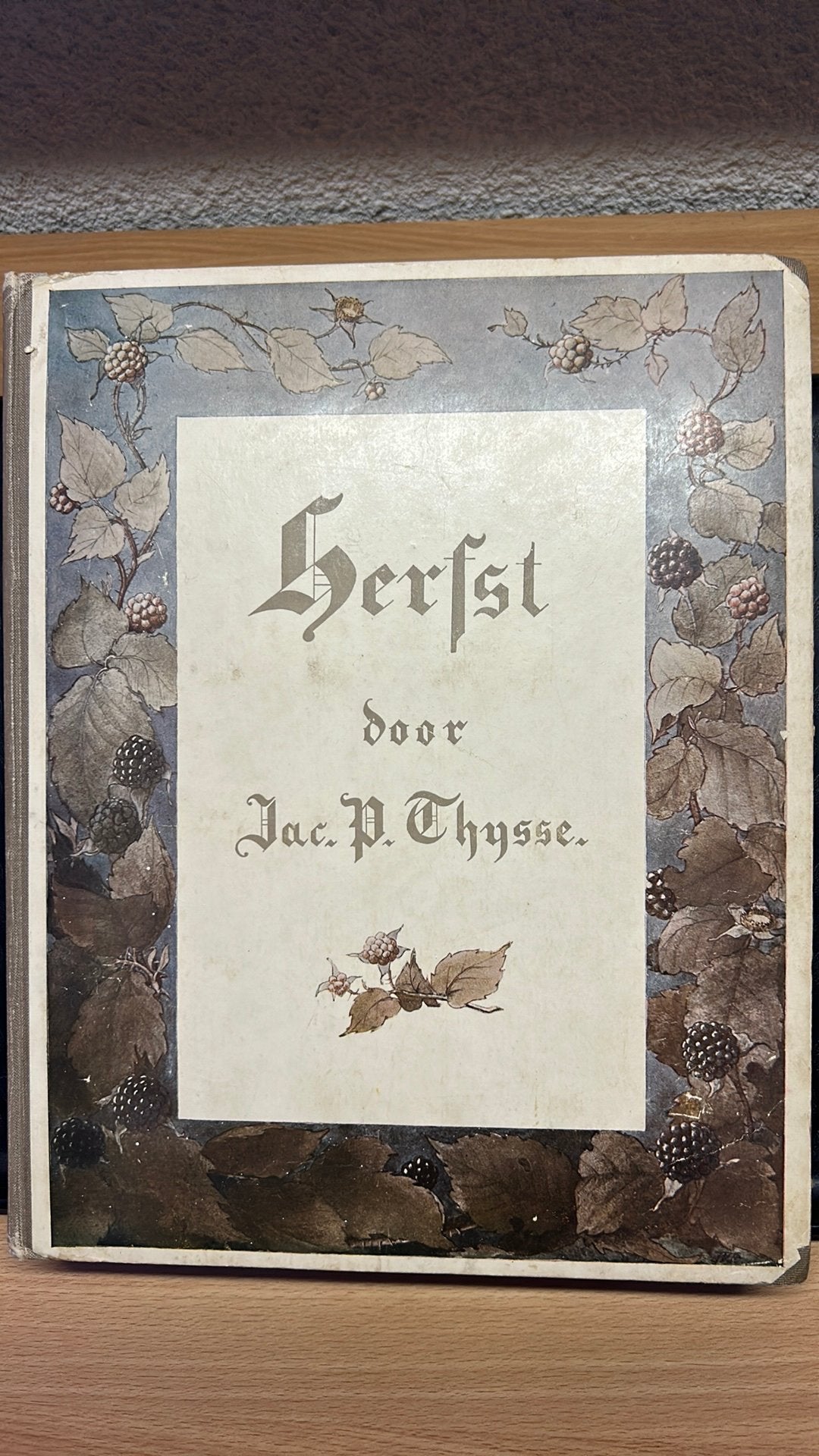 Herfst door Jac. P. Thijsse - Zomeralbum Verkade gestoken, Ophalen of Verzenden, Gelezen, Vogels