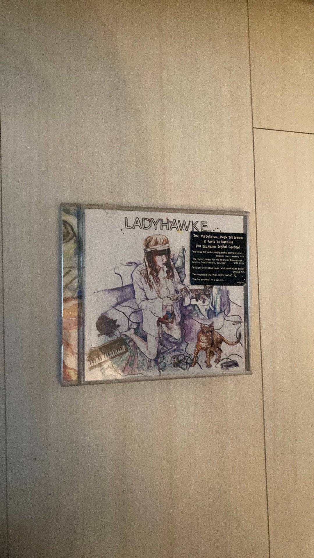 Ladyhawke - ladyhawke( singer-songwriter,new wave,indierock), Cd's en Dvd's, Ophalen of Verzenden, Zo goed als nieuw