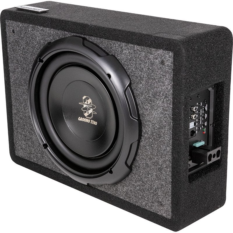 Ground Zero GZCS 20SUB-ACT Compact 20 cm/8″ subwoofer Actief, Erlenweg 25, 85658 Egmating, Germany, Nieuw, https://www.ground-zero-audio.com/en/support-en/contact-page/