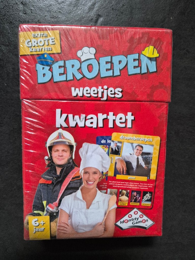 Kwartet beroepen weetjes, Ophalen of Verzenden, Nieuw, Kwartet(ten)