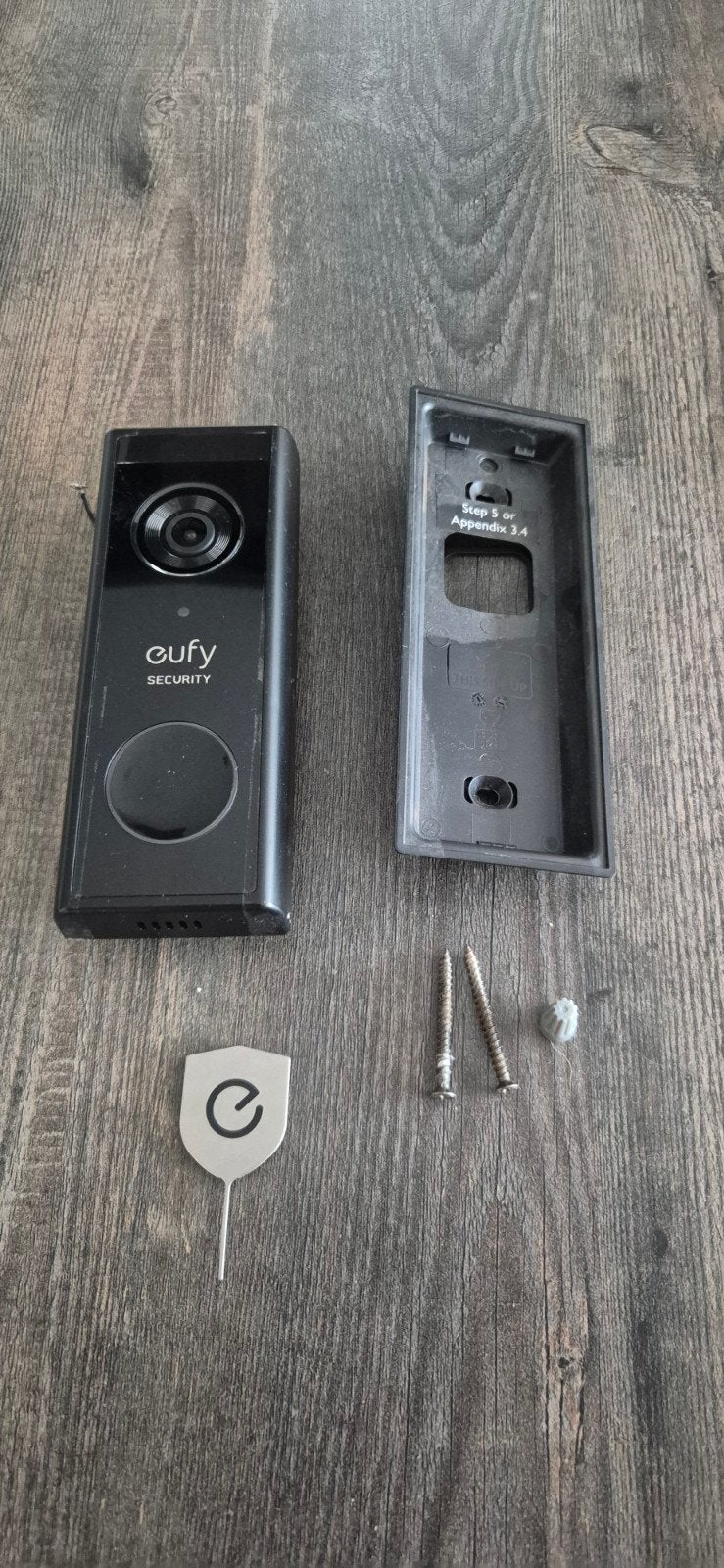 Eufy Security Deurbel met montagebeugel en accessoires, Ophalen of Verzenden, Zo goed als nieuw, Overige typen, Universeel
