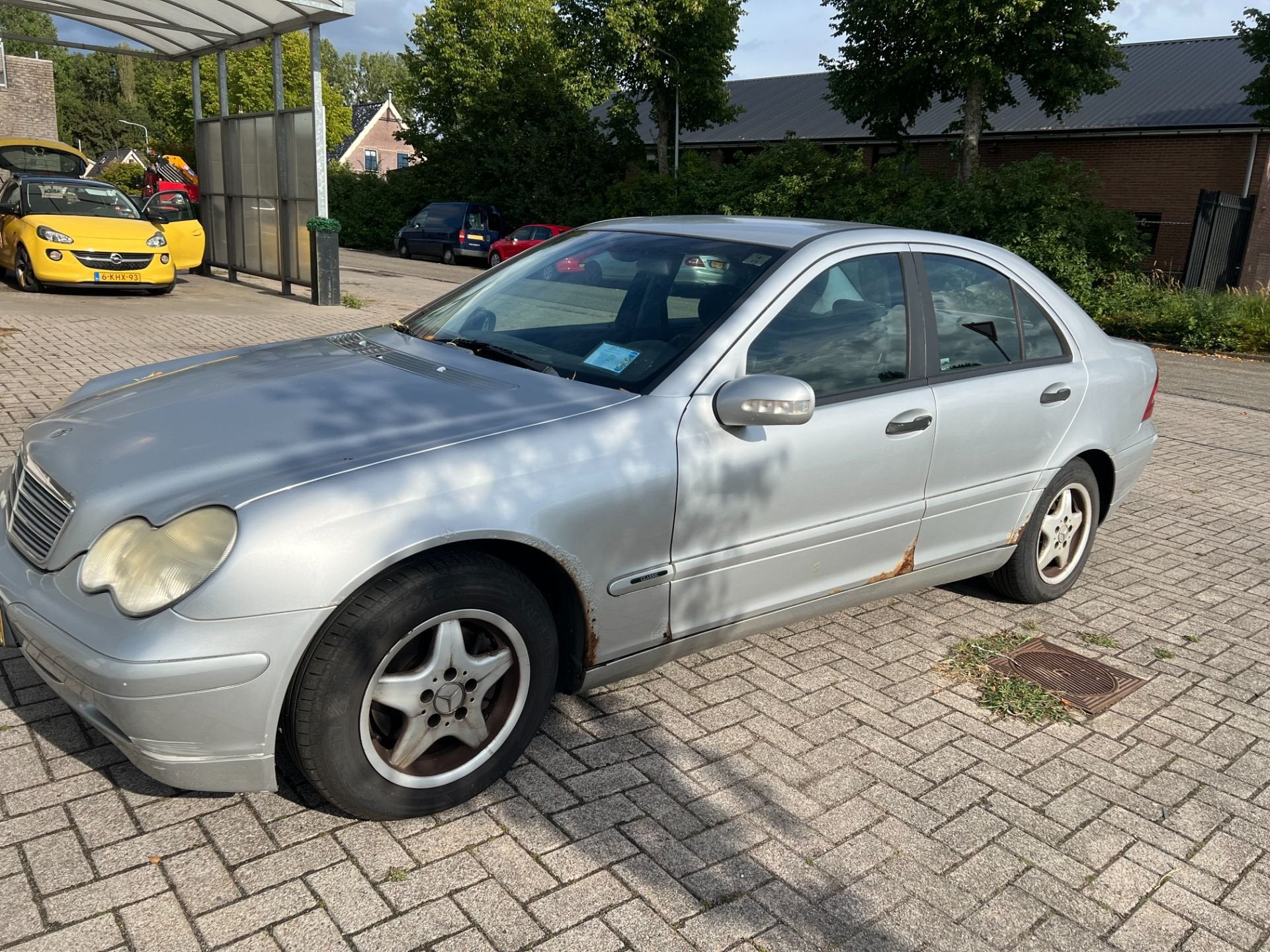 C KLASSE W203 C180 1.8 Zilver demontage sloop onderelen, Gebruikt, Mercedes-Benz AG, Mercedes-Benz, Ophalen of Verzenden
