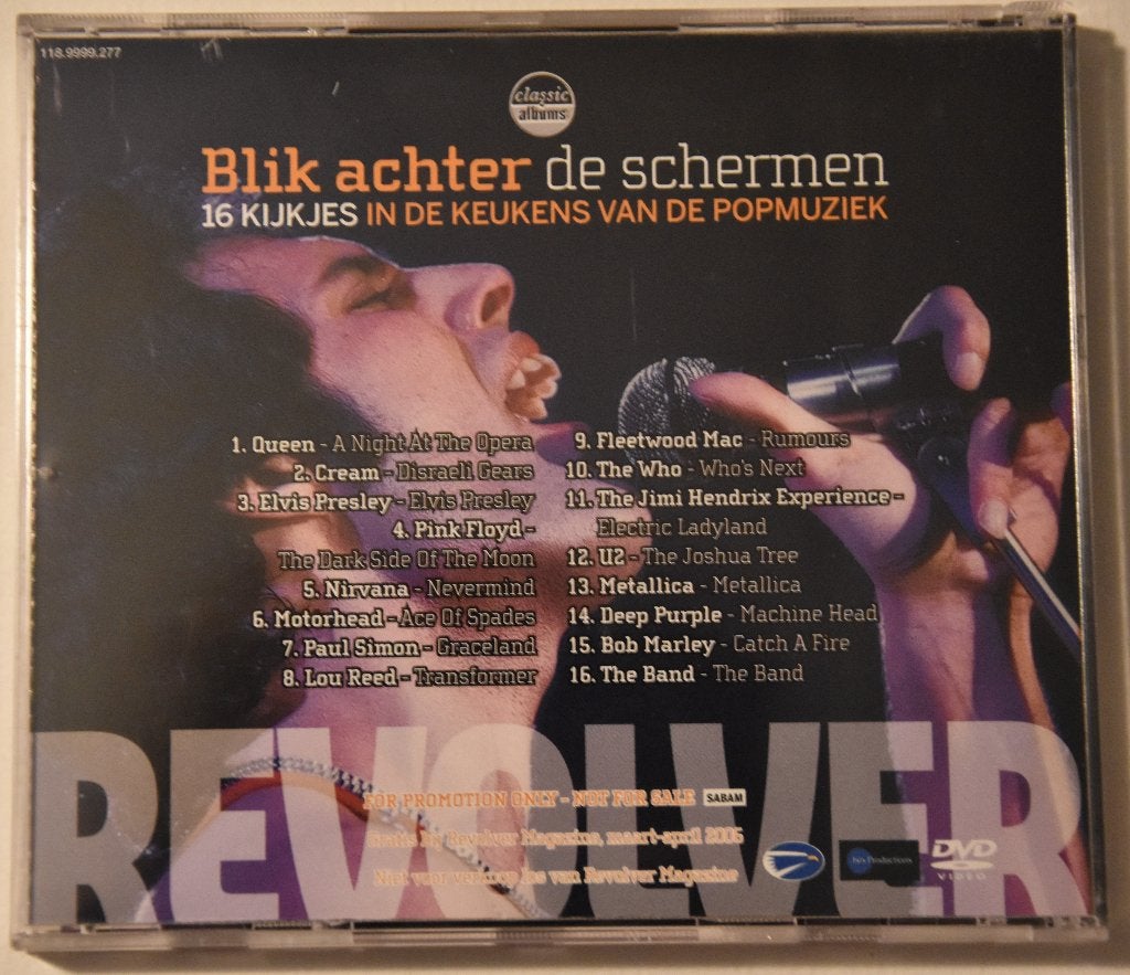 DVD Blik Achter Schermen Pop dans muziek revolver magazine, Alle leeftijden, Ophalen of Verzenden, Zo goed als nieuw, Muziekvideo's
